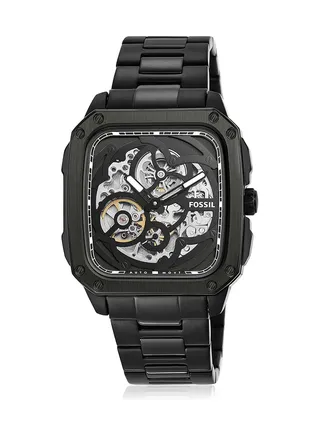 Men's Analog Square Shape Stainless Steel Wrist Watch ME3203 - 42 Mm 