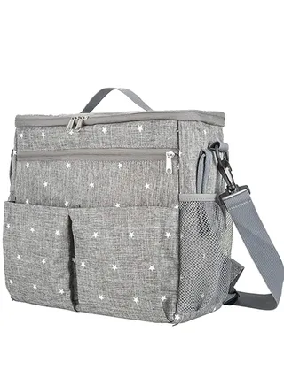 Portable Children's Diaper Bag Multifunctional Large Capacity Can Be Put on The Stroller 