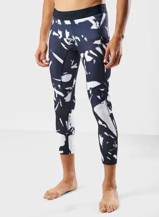 3Qt Dri-Fit All Over Printed Tights