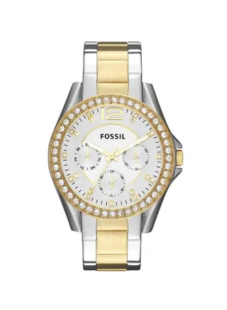 Women's Stainless Steel Analog Wrist Watch ES3204 - 38 mm - Silver/Gold 