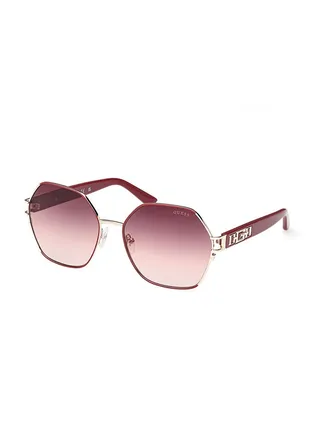 Women's Rectangular Sunglasses - GU7913 71T - Lens Size: 59 mm 