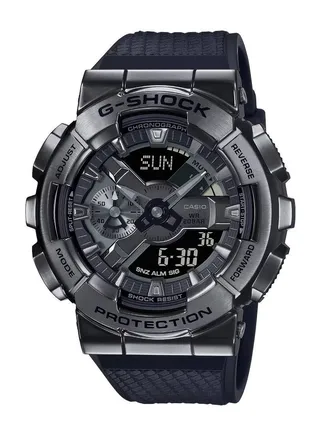 G-Shock Analog-Digital Rubber Strap Watch GM-110BB-1ADR 