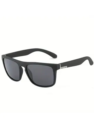 Minimalist Square Frame Polarized Fashion Sunglasses for Women Men 