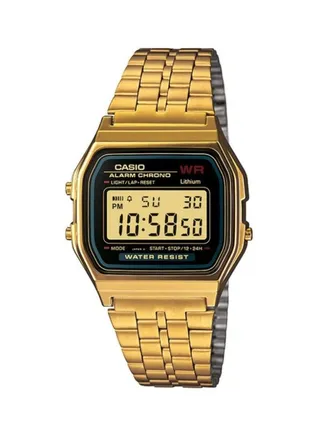 Water Resistant Digital Watch A159WGEA-1DF - 33 mm - Gold 