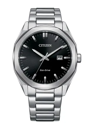 Men's Analog Round Shape Stainless Steel Wrist Watch BM7600-81E - 41 Mm 