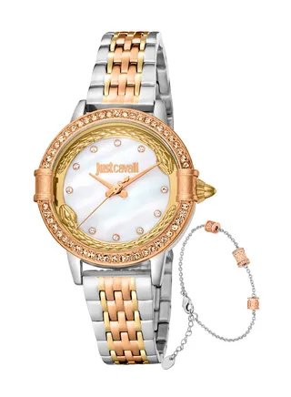 Women's Round Shape Stainless Steel Wrist Watch JC1L255M0125 - 32 Mm 