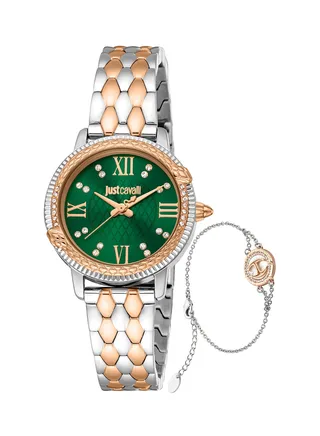 Women's Round Shape Stainless Steel Wrist Watch JC1L276M0095 - 30 Mm 