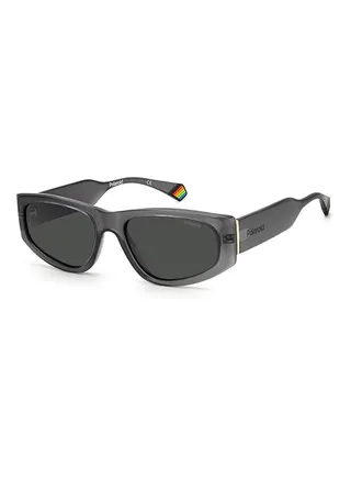 Women Rectangular Sunglasses PLD 6169/S  GREY 55 