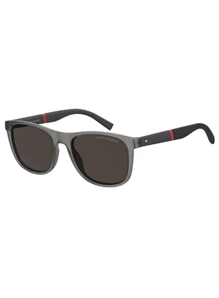 Men's UV Protection Rectangular Sunglasses - Th 2042/S Grey Millimeter - Lens Size: 54 Mm 