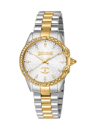 Women's Analog Round Shape Stainless Steel Wrist Watch JC1L095M0385 - 32 Mm 