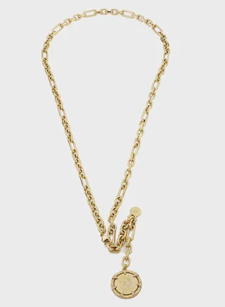 Round Harmony Double Layered Necklace