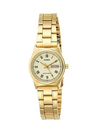 Women's Stainless Steel Analog Watch LTP-V006G-9BUDF - 25 mm - Gold 