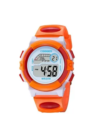 Kids' Water Resistant Rubber Digital Watch 