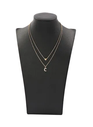 2-Piece Pendant Necklace Set 