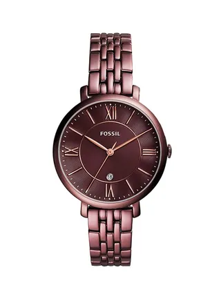 Women's Stainless Steel Analog Wrist Watch ES4100 - 26 mm - Red 