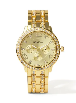 Women's Water Resistant Stainless Steel Analog Watch AWNTG-01-W0011 - 37 mm - Gold 