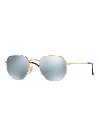 Hexagon Sunglasses - RB3548N 001/30 54 - Lens Size: 54 mm - Gold 