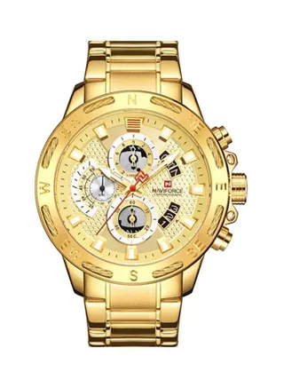 Men's Water Resistant Chronograph Watch NF9165 G/G 