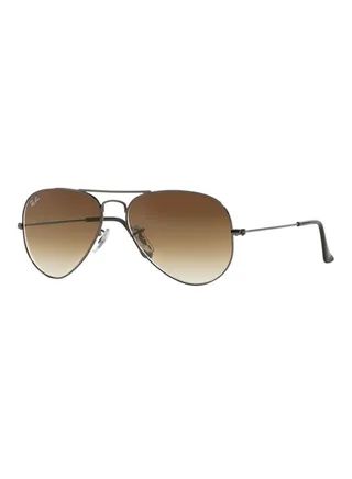 Men's UV Protection Aviator Sunglasses - RB3025 004/51 - Lens Size: 58 mm - Grey 