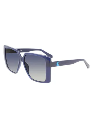 Full Rim Injected Square Calvin Klein Jeans Sun Ckj22607S 5614 (400) Blue 