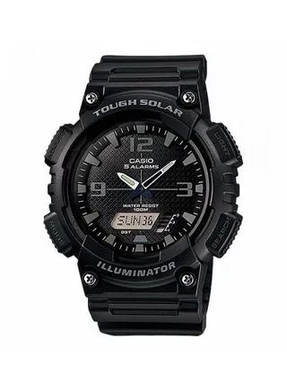 Men's Chronograph-Digital Watch AQS810W-1A2 - 47 mm - Black 