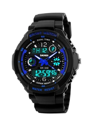Boys' Casual Analog & Digital Watch 1060 - 42 mm - Black 