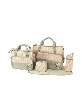 Set Of 5 Multifunctional Diaper Bag 