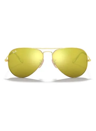 Men's Aviator Sunglasses - RB3025-112/93 - Lens Size: 58 mm - Gold 