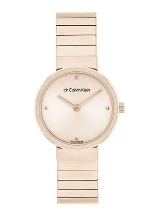 Women's Analog Round Gold Wrist Watch 25000042 - 28 mm 