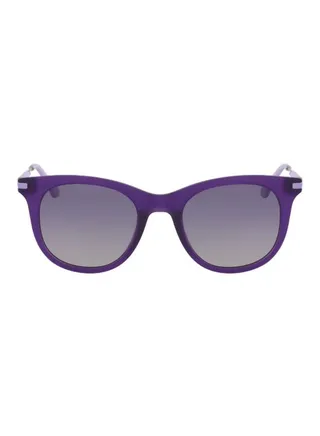 Women's Round Frame Sunglasses - Lens Size: 50 mm 