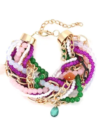 Beaded Stacked Bracelet 