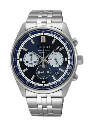 Chronograph Quartz Blue Dial Stainless Steel Men's Watch SSB427P1 