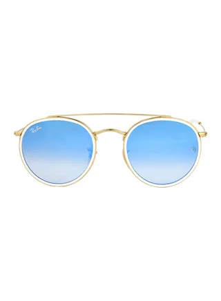 Round Sunglasses - RB3647N-001/4O - Lens Size: 51 mm - Gold 