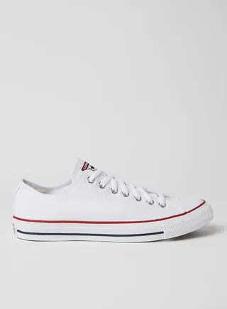 Unisex Chuck Taylor All Star Core OX Sneakers Optical White 
