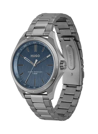 Men's Analog Round Shape Stainless Steel Wrist Watch 1530324 - 42 Mm 
