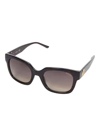 Full Rim Square Frame Sunglasses GF6128 52F - Lens Size: 55mm - Dark Havana 