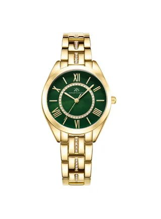 Women's Analog Tonneau Shape Alloy Wrist Watch K23510-GBGH - 33 Mm 