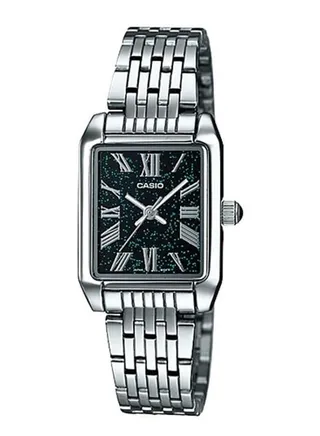 Women's Analog Rectangle Shape Stainless Steel Wrist Watch LTP-TW101D-1AVDF - 22 Mm 