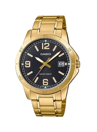 Men's Dress Water Resistant Analog Watch MTP-V004G-1BUDF 