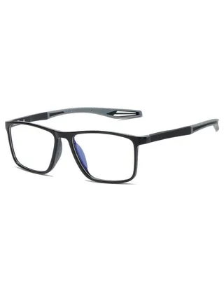 Stylish Blue Light Blocking Reading Glasses with Wide Frame for Men and Women 
