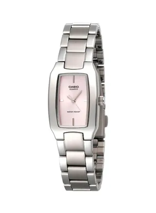 Women's Stainless Steel Analog Wrist Watch LTP-1165A-4CDF - 21 mm - Silver 