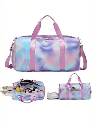 New Trend Travel Duffel Bag Sports Gym Tote Bag Shoulder Crossbody Overnight Bag for Women Men Weekender Labor Delivery Bag 