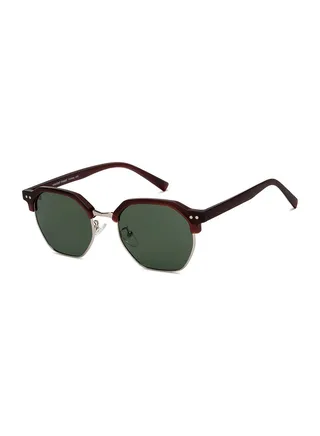 Unisex Polarized Clubmaster Sunglasses VC S16341 