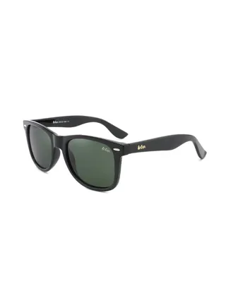 Polarized PLASTIC Green G15 with Wayfarer type, Round Shape
52-22-142 mm Size, TAC 1.1 Lens Material, Shiny Black Frame Color 