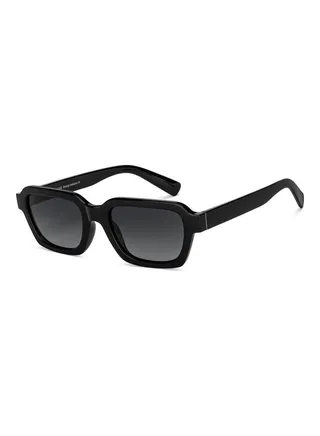 Unisex Rectangular Shape Sunglasses - VC S14590 - Lens Size: 52 Mm 