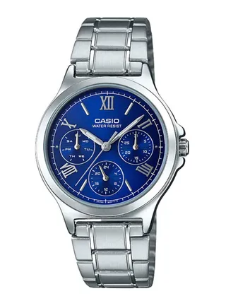 Women's Enticer Stainless Steel Analog Watch LTP-V300D-2A2UDF - 33 mm - Silver 