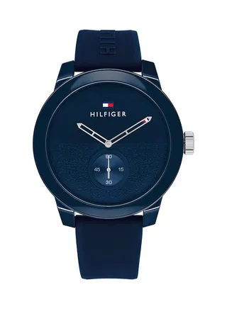 Men's Silicone Analog Watch-1791803 