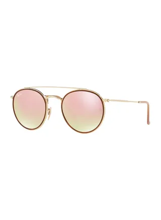 Round Sunglasses - RB3647N-001/7O-51 - Lens Size: 51 mm - Gold 