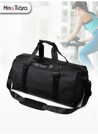 Outdoor Sports High-Capacity Storage Bag with Dry Wet Pocket and Shoe Compartment for Training Camping and Hiking 