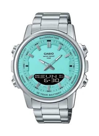 Analog-Digital Stainless Steel Men's Watch AMW-880D-2A2VDF - 47mm 